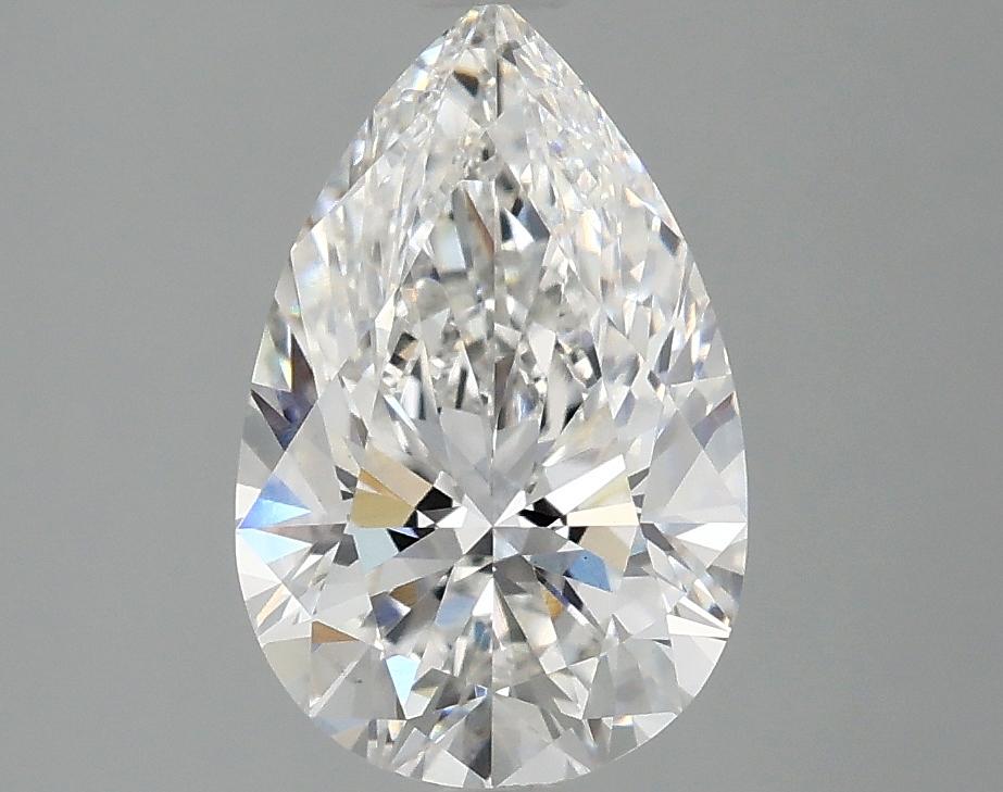 2.05 Carat Pear Shaped Ideal Cut VS1 IGI Certified Lab Grown Diamond