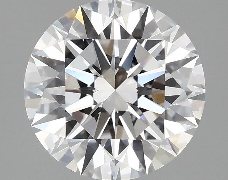 2.52 Carat Round Shaped Ideal Cut VVS2 IGI Certified Lab Grown Diamond
