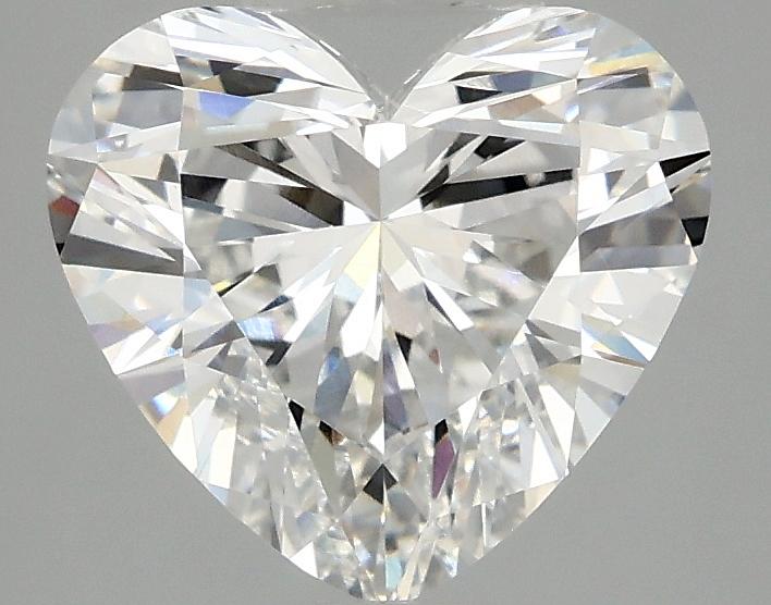 2.09 Carat Heart Shaped Ideal Cut VVS2 IGI Certified Lab Grown Diamond