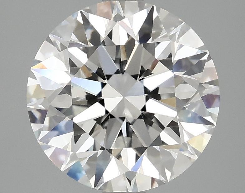 3.09 Carat Round Shaped Excellent Cut VVS2 IGI Certified Lab Grown Diamond