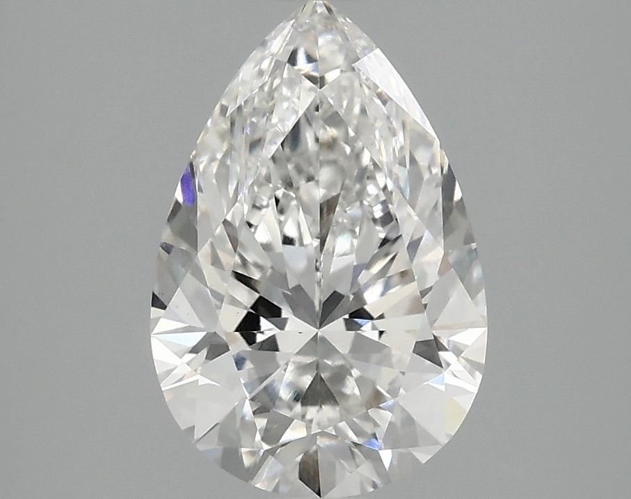2.09 Carat Pear Shaped Excellent Cut VS2 IGI Certified Lab Grown Diamond