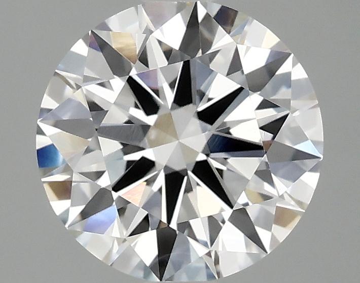2.08 Carat Round Shaped Ideal Cut VVS2 IGI Certified Lab Grown Diamond