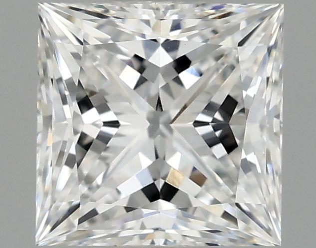 0.97 Carat Princess Shaped Ideal Cut VVS2 IGI Certified Lab Grown Diamond
