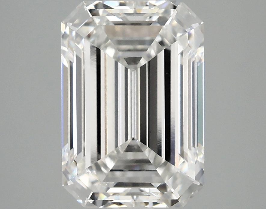3.09 Carat Emerald Shaped Ideal Cut VS1 IGI Certified Lab Grown Diamond