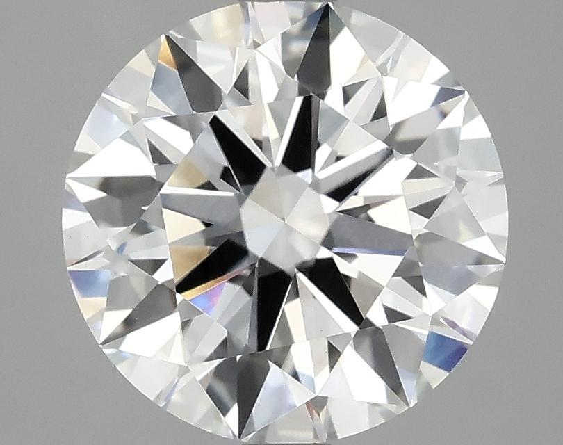 3.09 Carat Round Shaped Ideal Cut VVS2 IGI Certified Lab Grown Diamond