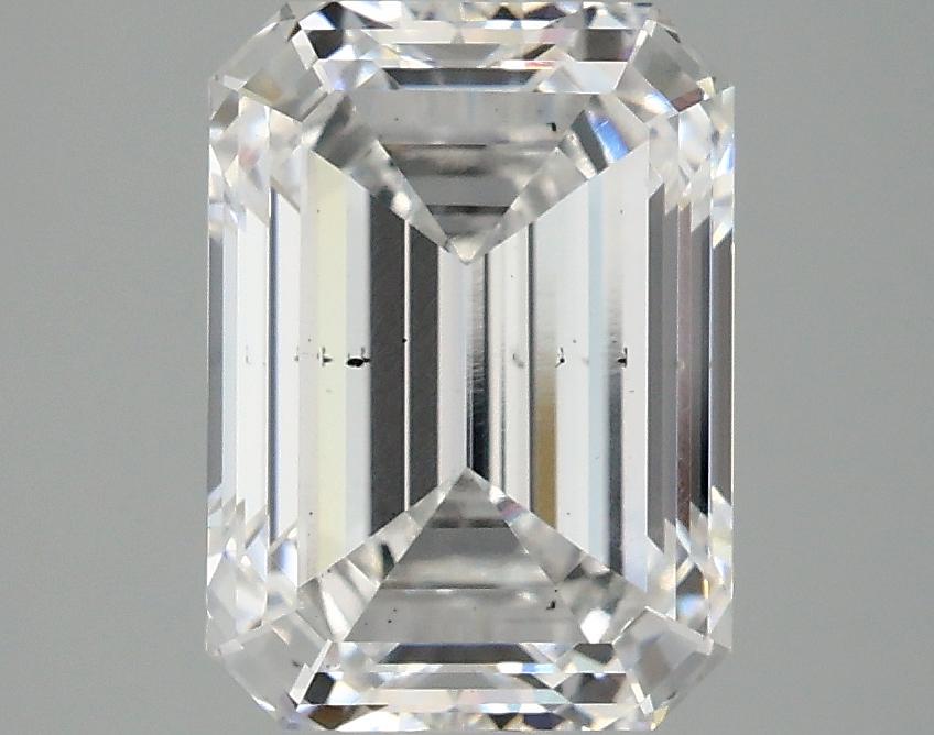 3.04 Carat Emerald Shaped Excellent Cut SI1 IGI Certified Lab Grown Diamond