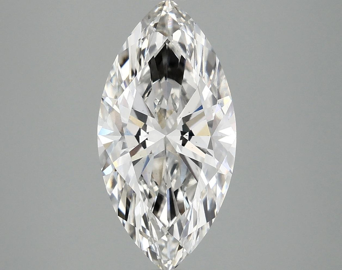 3.07 Carat Marquise Shaped Ideal Cut VS2 IGI Certified Lab Grown Diamond