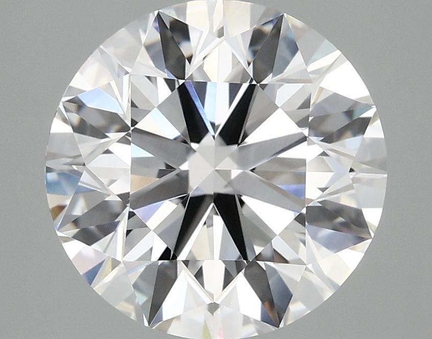 3.87 Carat Round Shaped Excellent Cut VVS2 IGI Certified Lab Grown Diamond