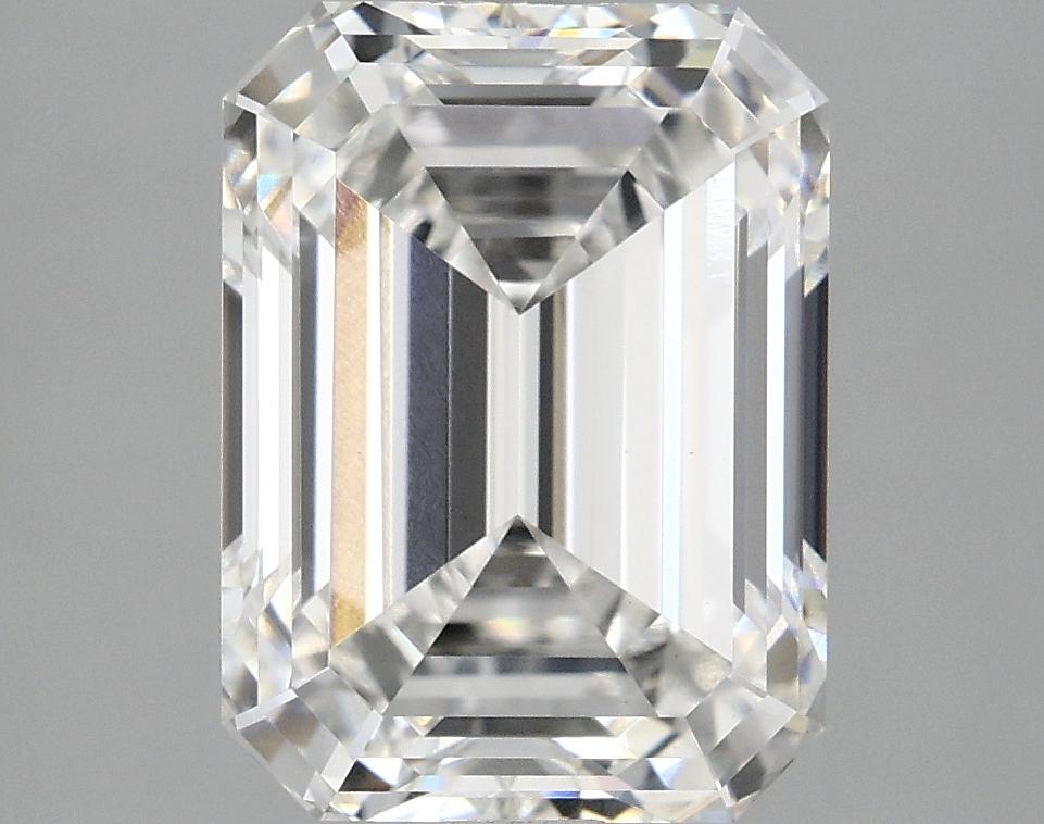 3.05 Carat Emerald Shaped Excellent Cut VVS2 IGI Certified Lab Grown Diamond