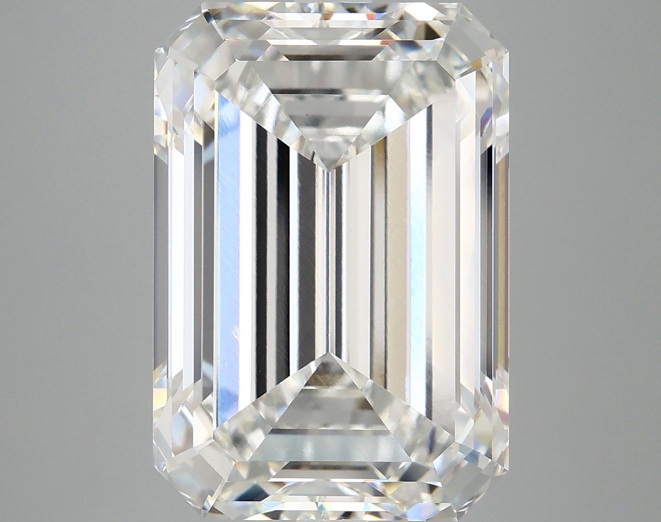 10.11 Carat Emerald Shaped Ideal Cut VVS2 IGI Certified Lab Grown Diamond