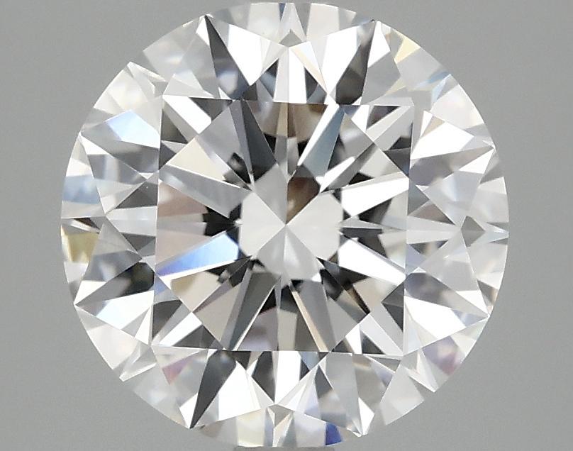 3.08 Carat Round Shaped Ideal Cut VVS2 IGI Certified Lab Grown Diamond