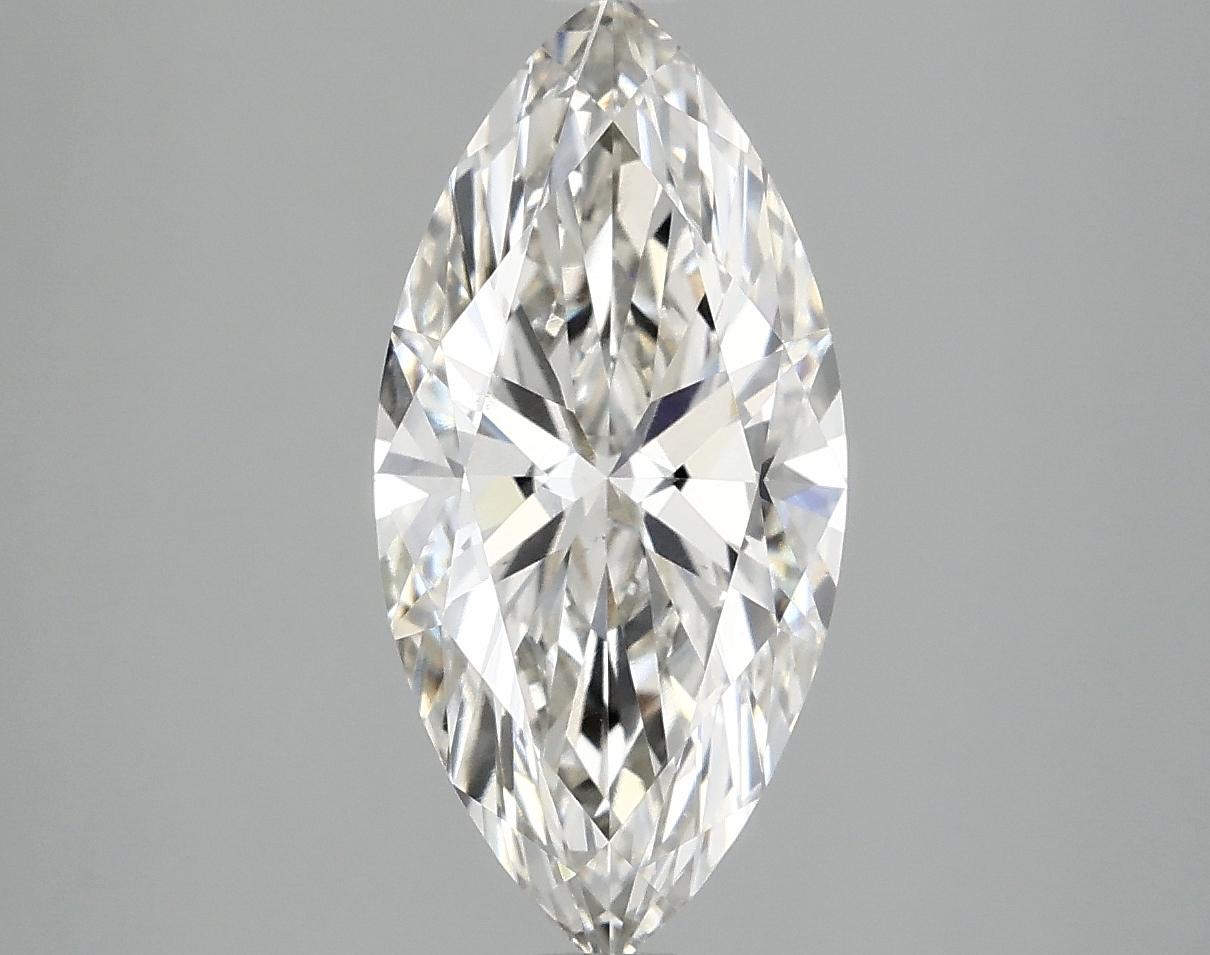 2.5 Carat Marquise Shaped Excellent Cut VS1 IGI Certified Lab Grown Diamond