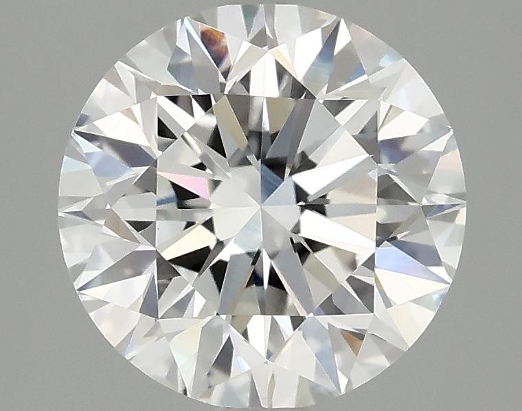 2.52 Carat Round Shaped Excellent Cut VVS2 IGI Certified Lab Grown Diamond