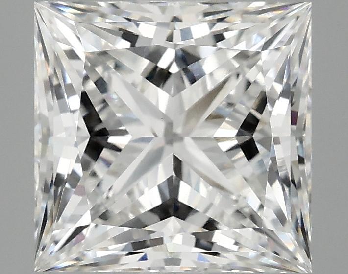 3.02 Carat Princess Shaped Ideal Cut VVS2 IGI Certified Lab Grown Diamond