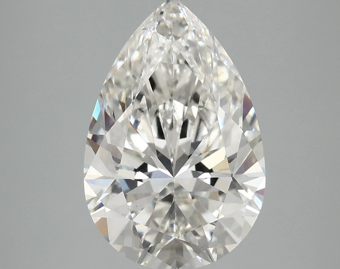 4.09 Carat Pear Shaped Excellent Cut VS1 IGI Certified Lab Grown Diamond
