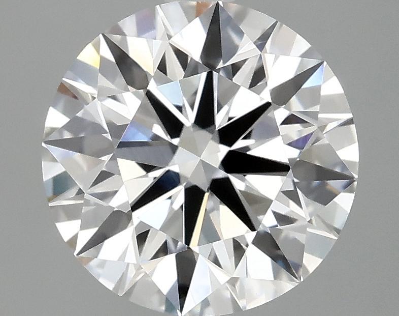 3.09 Carat Round Shaped Ideal Cut VVS2 IGI Certified Lab Grown Diamond