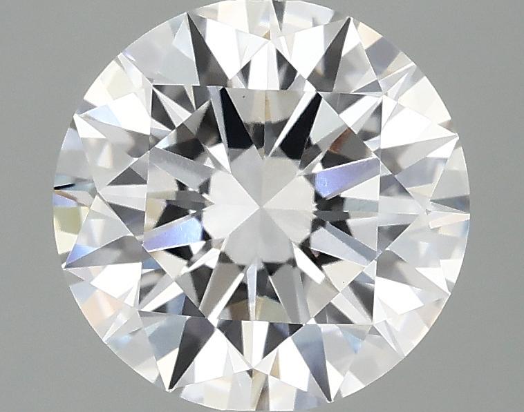 2.51 Carat Round Shaped Ideal Cut VVS2 IGI Certified Lab Grown Diamond