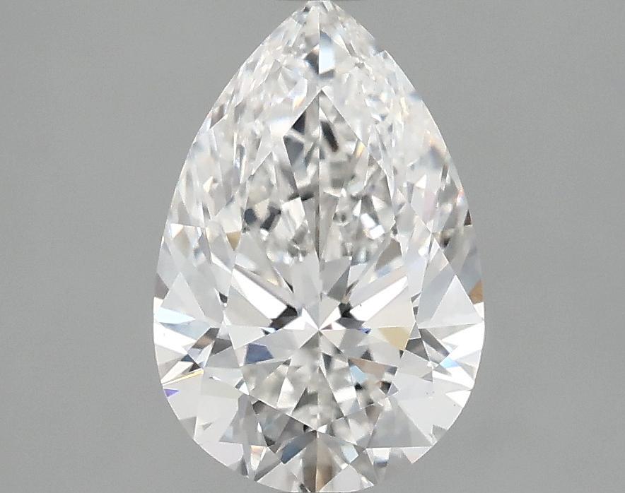 2.08 Carat Pear Shaped Excellent Cut VS1 IGI Certified Lab Grown Diamond