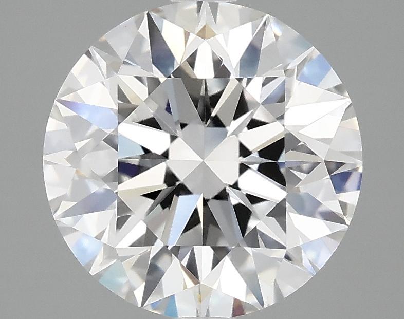 3.09 Carat Round Shaped Excellent Cut VVS2 IGI Certified Lab Grown Diamond
