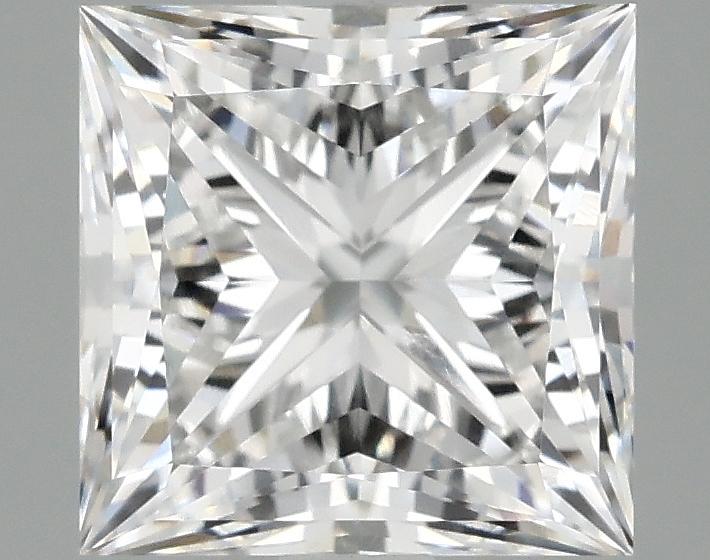 2.09 Carat Princess Shaped Ideal Cut VVS2 IGI Certified Lab Grown Diamond