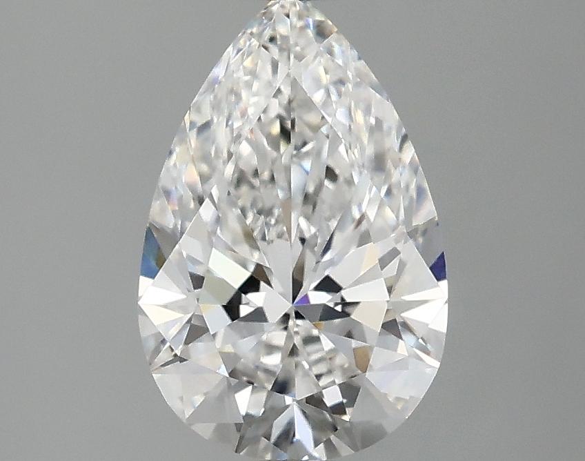1.59 Carat Pear Shaped Excellent Cut VVS2 IGI Certified Lab Grown Diamond