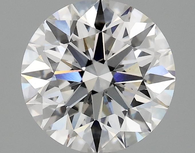 2.03 Carat Round Shaped Ideal Cut VVS2 IGI Certified Lab Grown Diamond