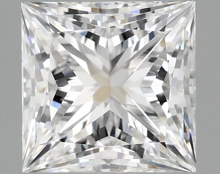 2.06 Carat Princess Shaped Ideal Cut VVS2 IGI Certified Lab Grown Diamond