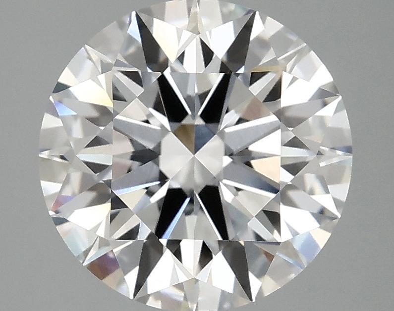 3.09 Carat Round Shaped Ideal Cut VVS2 IGI Certified Lab Grown Diamond