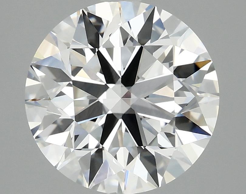 3.08 Carat Round Shaped Excellent Cut VVS2 IGI Certified Lab Grown Diamond