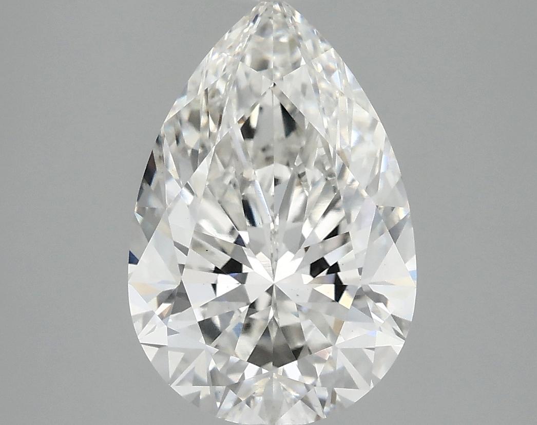 3.06 Carat Pear Shaped Excellent Cut VS1 IGI Certified Lab Grown Diamond
