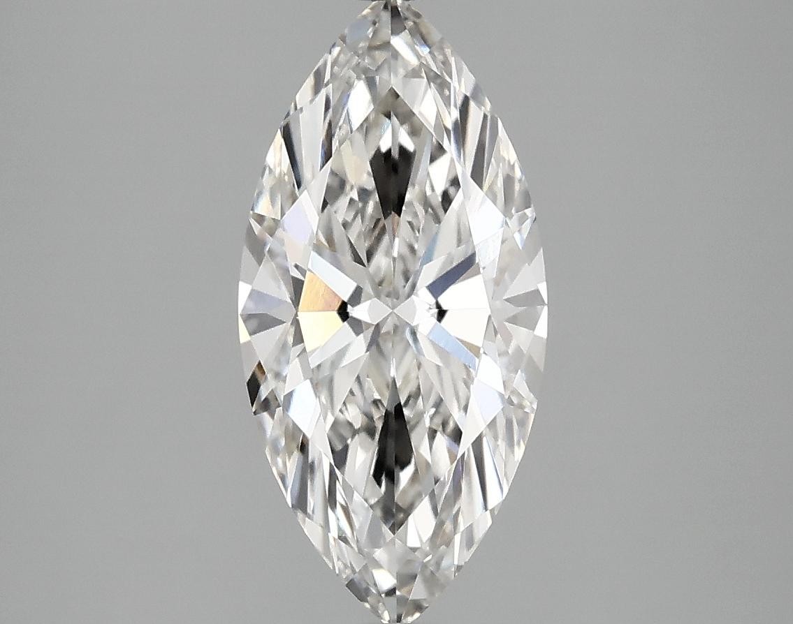 2.01 Carat Marquise Shaped Excellent Cut VVS2 IGI Certified Lab Grown Diamond