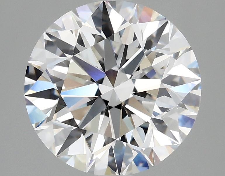 2.59 Carat Round Shaped Excellent Cut VVS2 IGI Certified Lab Grown Diamond