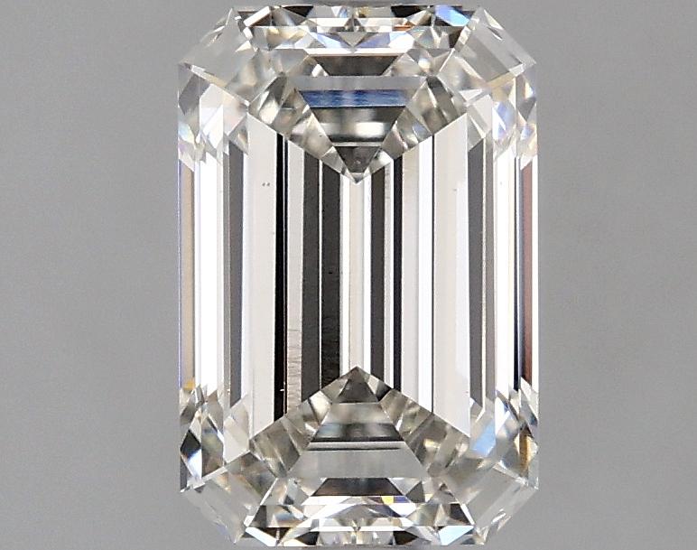 2.13 Carat Emerald Shaped Excellent Cut VVS2 IGI Certified Lab Grown Diamond