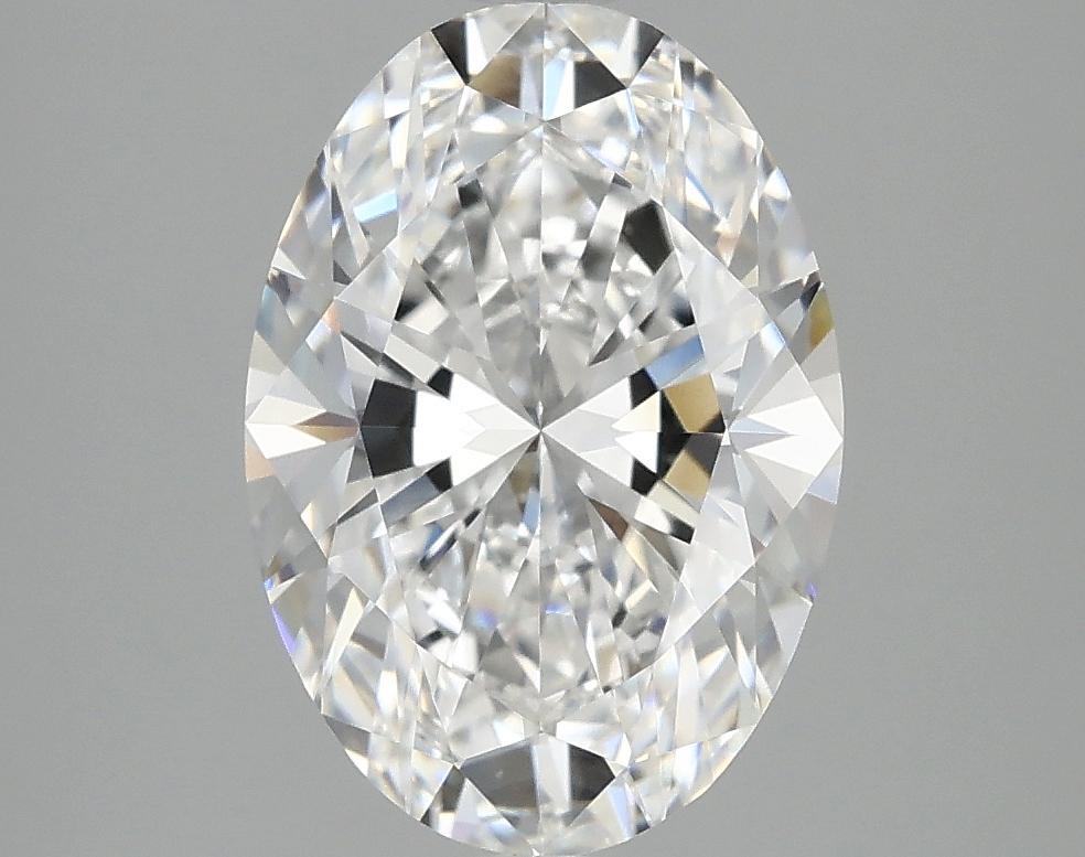 2.97 Carat Oval Shaped Ideal Cut VVS2 IGI Certified Lab Grown Diamond