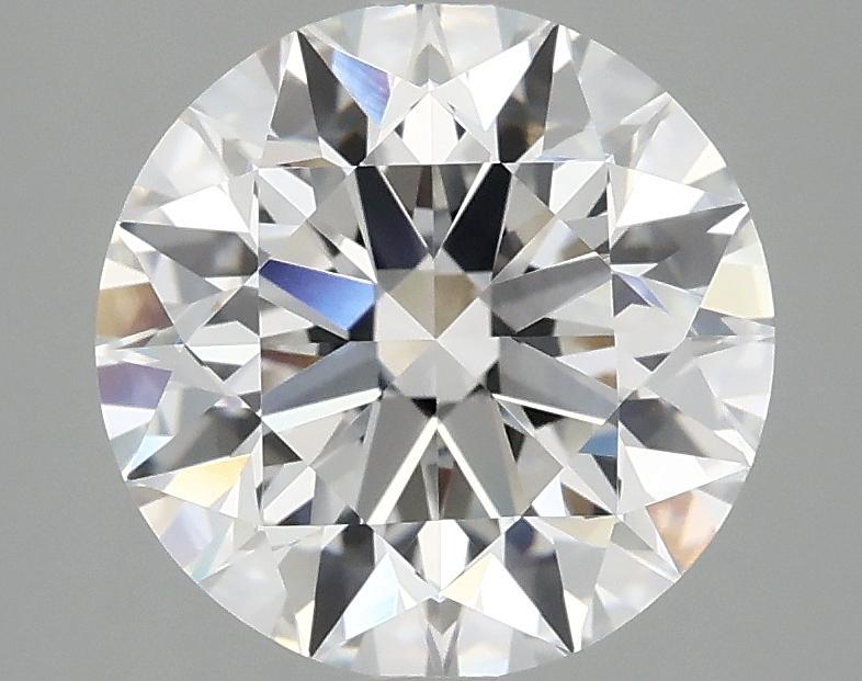 3.07 Carat Round Shaped Excellent Cut VVS2 IGI Certified Lab Grown Diamond