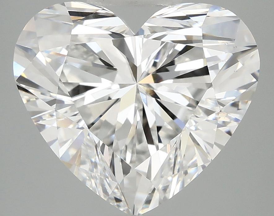 5.01 Carat Heart Shaped Ideal Cut VS1 IGI Certified Lab Grown Diamond
