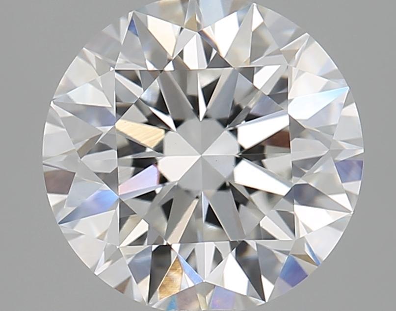 2.07 Carat Round Shaped Excellent Cut VVS2 IGI Certified Lab Grown Diamond