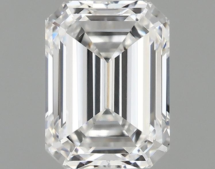 1.07 Carat Emerald Shaped Excellent Cut VVS2 IGI Certified Lab Grown Diamond
