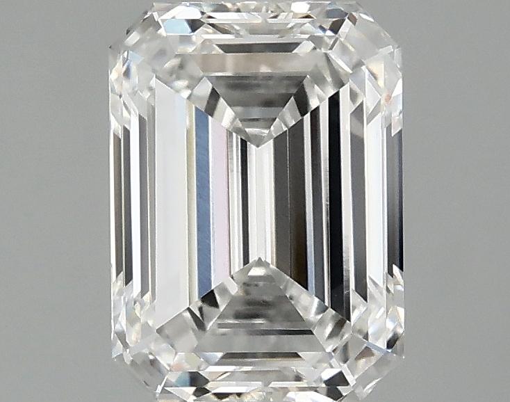 2.06 Carat Emerald Shaped Excellent Cut VVS2 IGI Certified Lab Grown Diamond