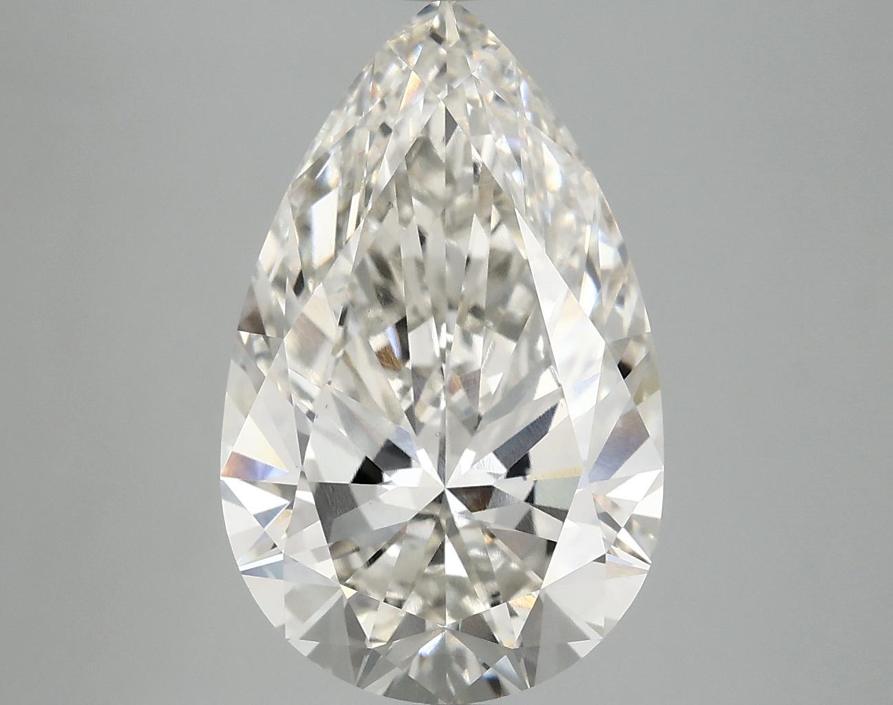 5.09 Carat Pear Shaped Ideal Cut VS1 IGI Certified Lab Grown Diamond