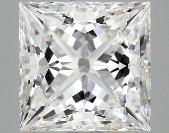 2.59 Carat Princess Shaped Ideal Cut VVS2 IGI Certified Lab Grown Diamond