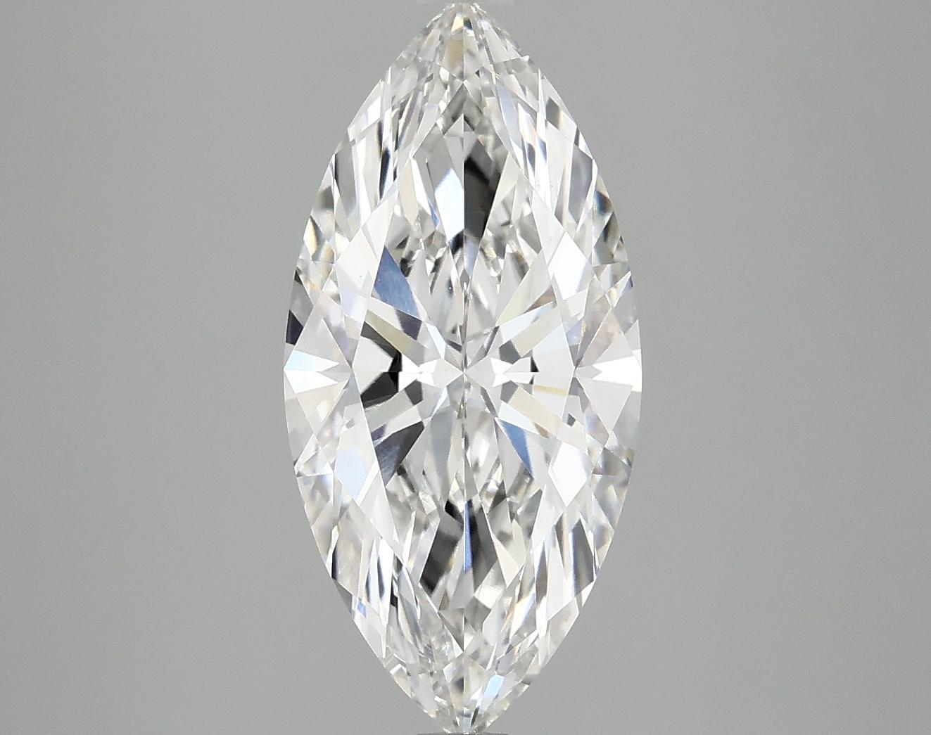 3.09 Carat Marquise Shaped Excellent Cut VS1 IGI Certified Lab Grown Diamond