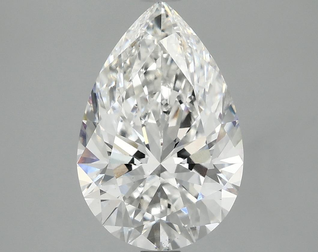 3.06 Carat Pear Shaped Excellent Cut VS1 IGI Certified Lab Grown Diamond
