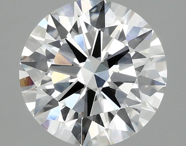 2.05 Carat Round Shaped Ideal Cut VVS2 IGI Certified Lab Grown Diamond