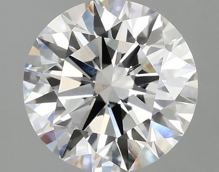 2.09 Carat Round Shaped Ideal Cut VVS2 IGI Certified Lab Grown Diamond