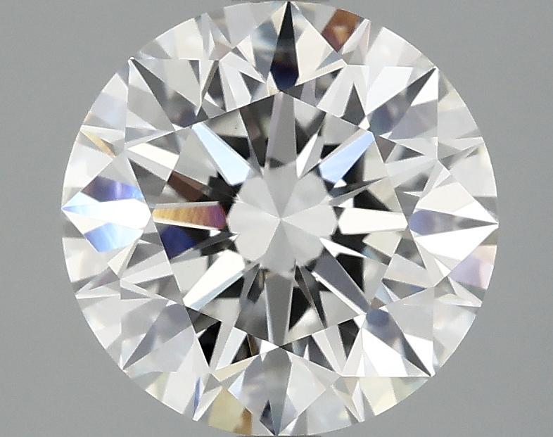 3.09 Carat Round Shaped Excellent Cut VVS2 IGI Certified Lab Grown Diamond