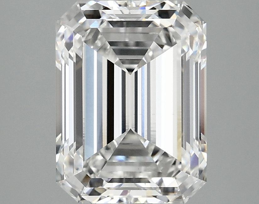 3.04 Carat Emerald Shaped Excellent Cut VVS2 IGI Certified Lab Grown Diamond