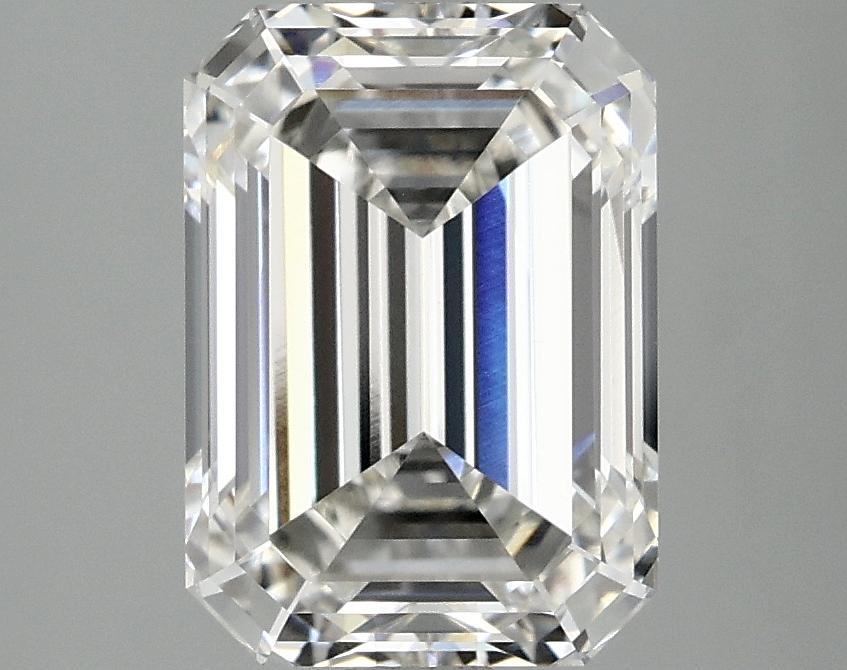 3.02 Carat Emerald Shaped Ideal Cut VVS2 IGI Certified Lab Grown Diamond