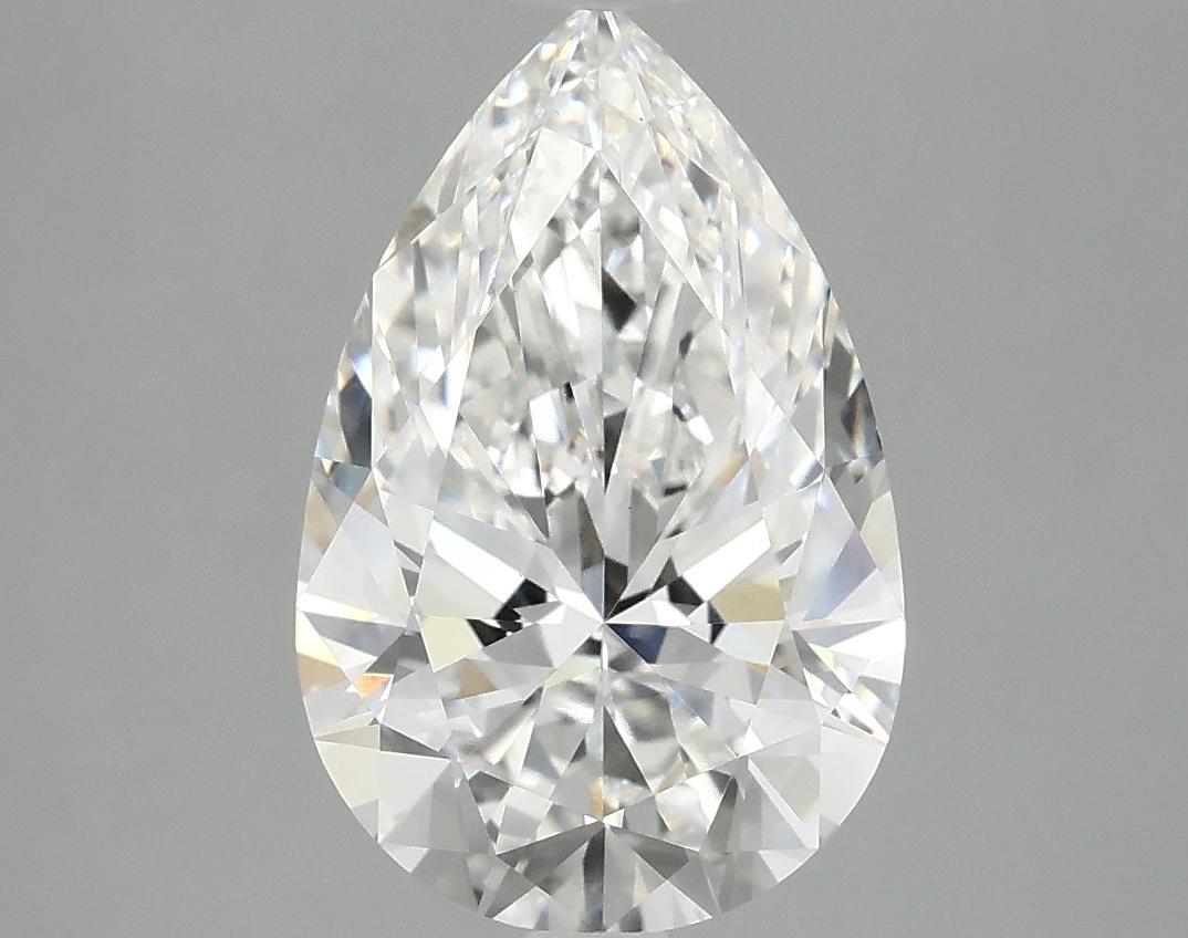 3.09 Carat Pear Shaped Excellent Cut VS1 IGI Certified Lab Grown Diamond