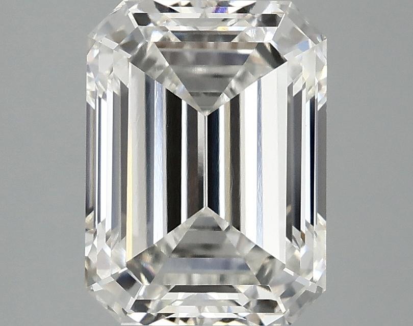 3.07 Carat Emerald Shaped Excellent Cut VVS2 IGI Certified Lab Grown Diamond